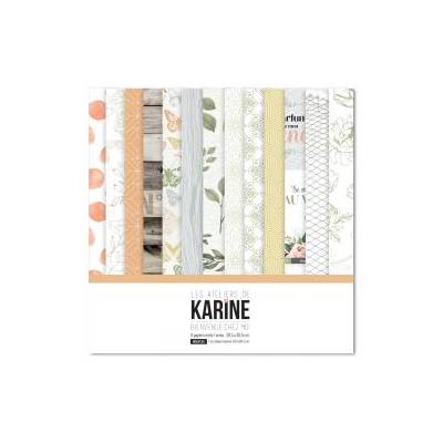 Pack Papiers 30 x 30 - Bienvenue chez Moi