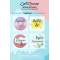 Lot de 4 badges 38mm CartoScrap - Papilloner