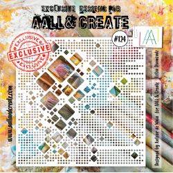 AALL & Create - Pochoir 124 - Oh carrés!