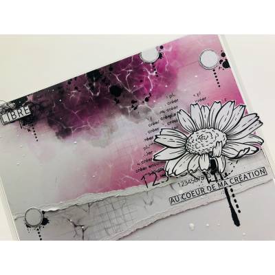 Tampons CartoScrap - Marguerite