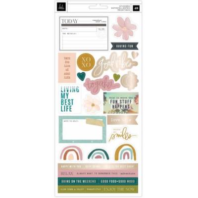 Planche Cardstock Stickers Heidi Swapp - Care Free