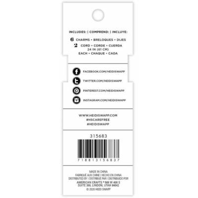 Die Cuts Tags Etiquettes - Heidi Swapp - Care Free