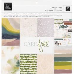 Pack Papier 30.5 x 30.5 cm - Heidi Swapp - Care Free