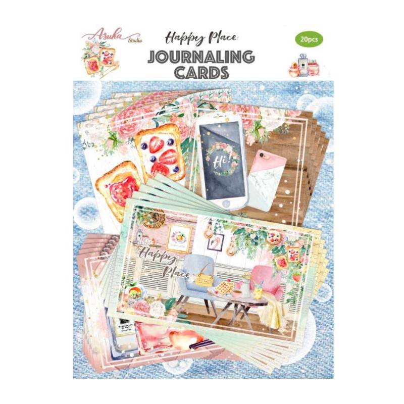 Journaling cards - Asuka Studio - Happy place