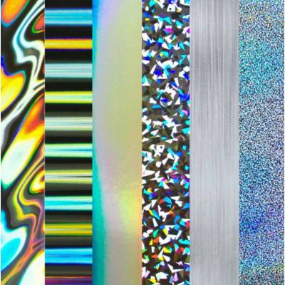 Pack Papier 15.2 x 15.2 - Etc Papers - Holographic Film Pack 