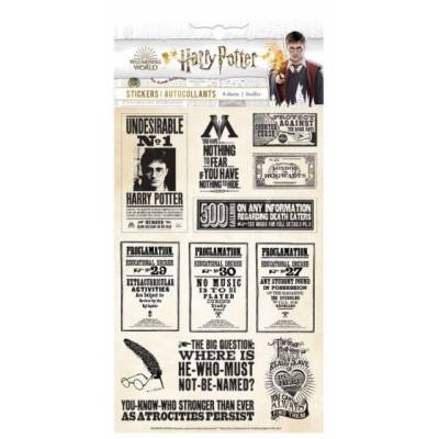 Stickers - Paper House - Harry Potter - 4 feuillets - Journal