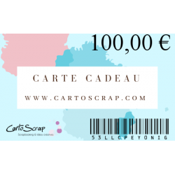 Carte Cadeau CartoScrap 100