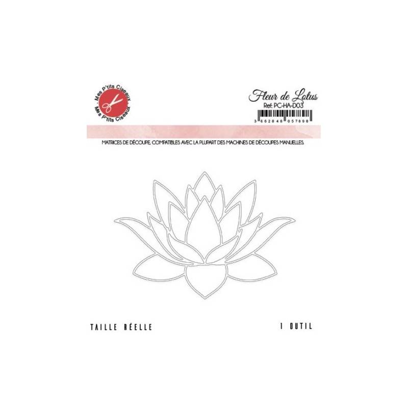 Dies - Mes P'tits Ciseaux - Harmonie - Fleur de lotus