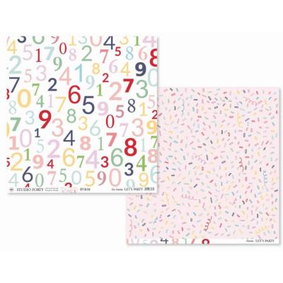 Pack 30x30 cm - Studio Forty - Let's Party