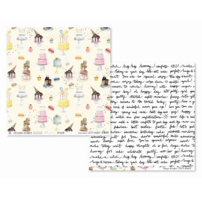 Pack 30x30 cm - Studio Forty - Let's Party