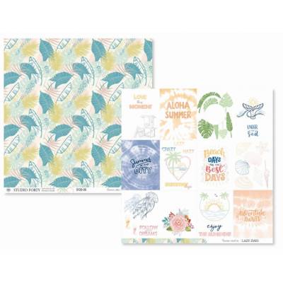 Pack 30x30 cm - Studio Forty - Lazy Days