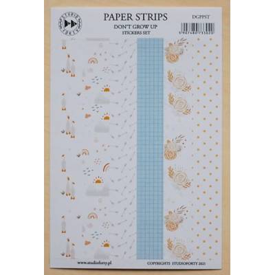 Stickers Studio Forty - Paper Strips Don't grow up