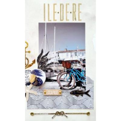 Tampons clear - Florilèges - Vue sur mer - Alphabet fin