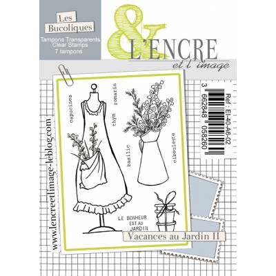 Tampons L'Encre & l'Image - Vacances au Jardin II