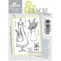 Tampons L'Encre & l'Image - Vacances au Jardin II