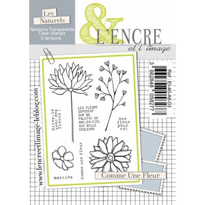 Tampons L'Encre & l'Image - Comme une fleur