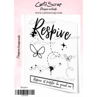 Tampons CartoScrap - Respire