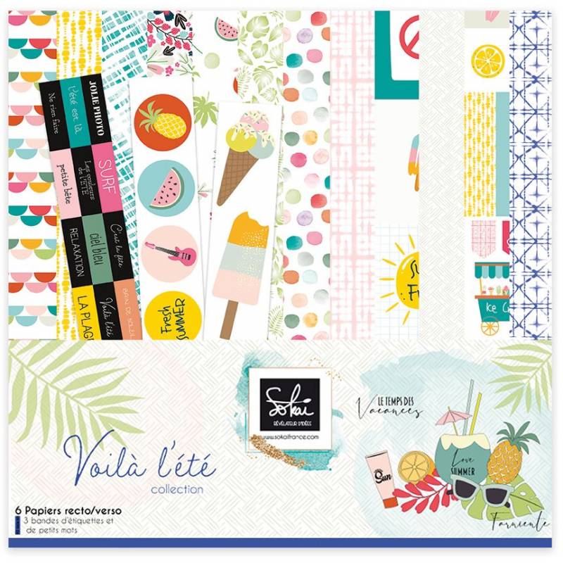 Pack 30x30 - Sokai - Collection Voilà l'été