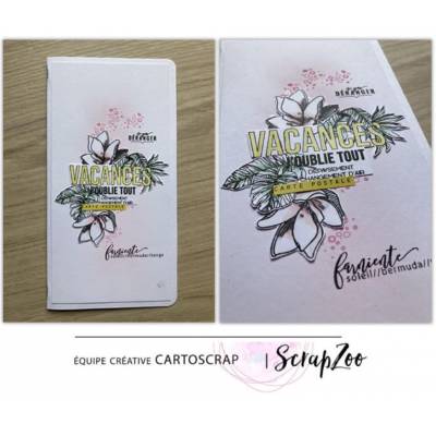 Tampons CartoScrap - Vacances