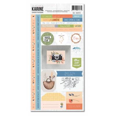 Collection Cahier d'automne - Stickers - 15 x 30