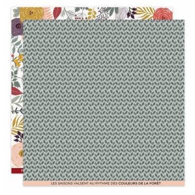 Kit Papiers Imprimés Florilèges - Terre des sens - 30.5 X 30.5