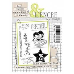 Tampons L'Encre & l'Image - Collector - C'est aujourd'hui Noël