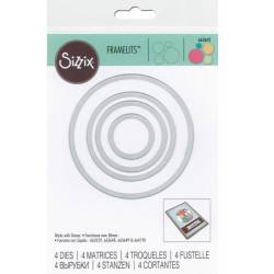 Sizzix • Tim Holtz Framelits die - 4 Cercles