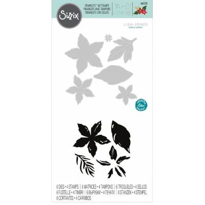 Sizzix • Tim Holtz framelits die - Fleur de saison
