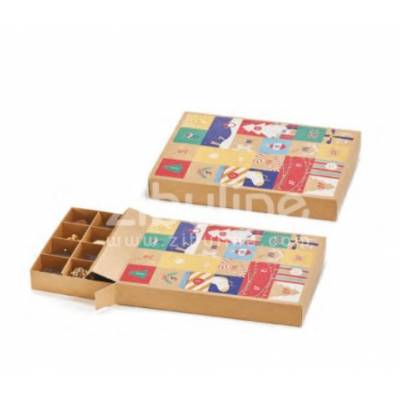 Calendrier de l'avent - Zibuline - A customiser & à remplir