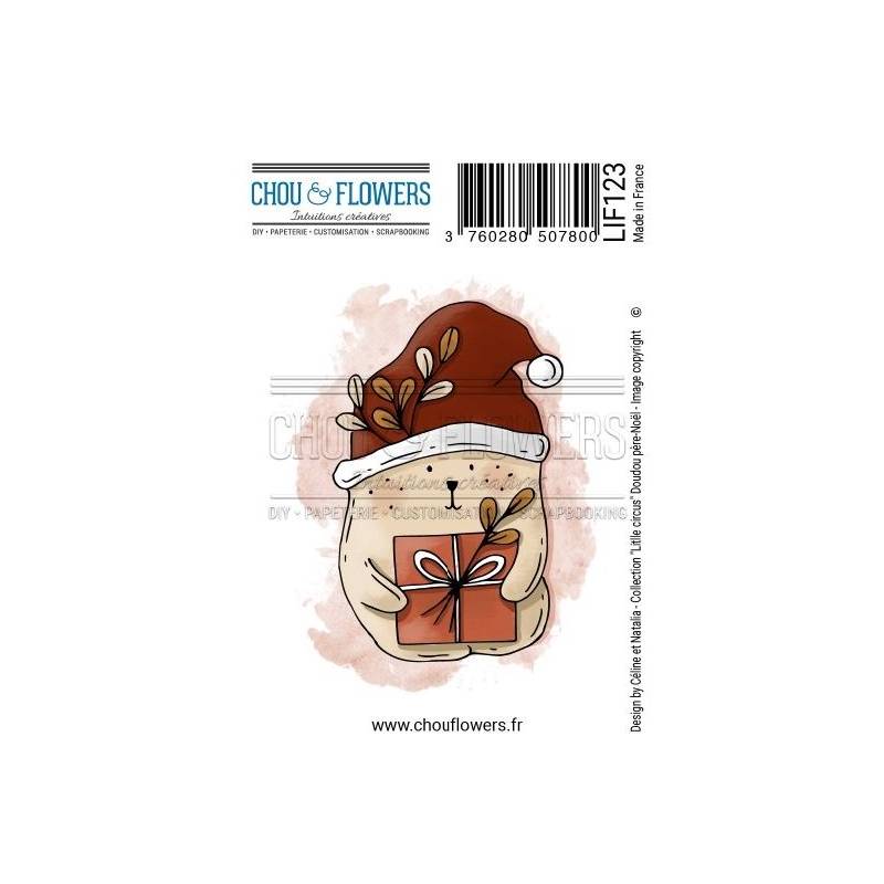 Tampons EZ - Chou & Flowers - Doudou Père Noël