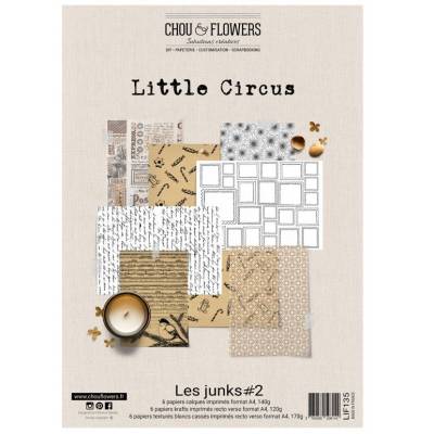 Pack Papiers A4 - Chou & Flowers - Les junks #2