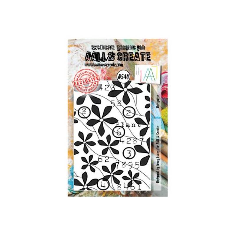 AALL & Create Stamp - 540 - Pétales codées