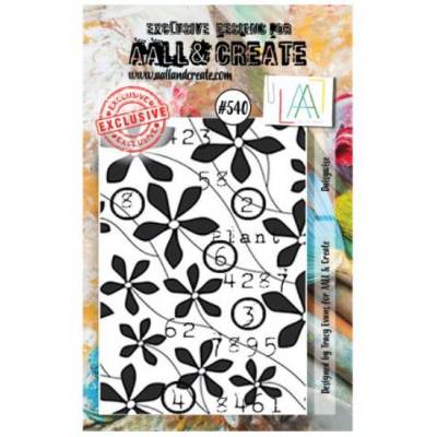 AALL & Create Stamp - Pétales codées