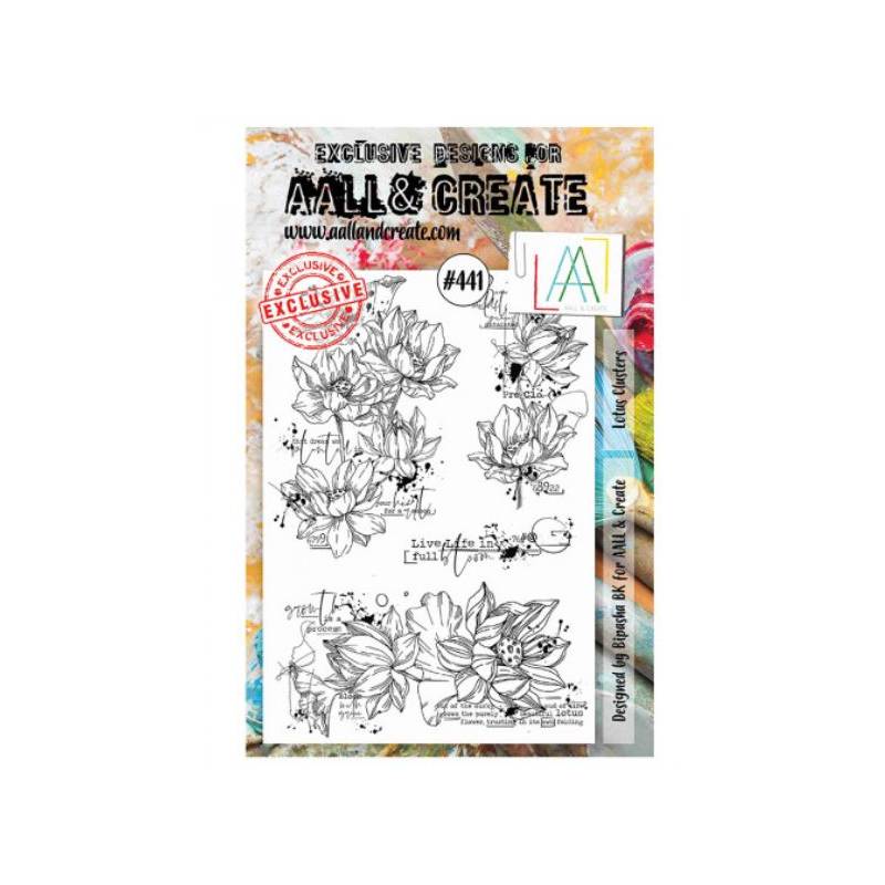 AALL & Create Stamp - 441 - Lotus