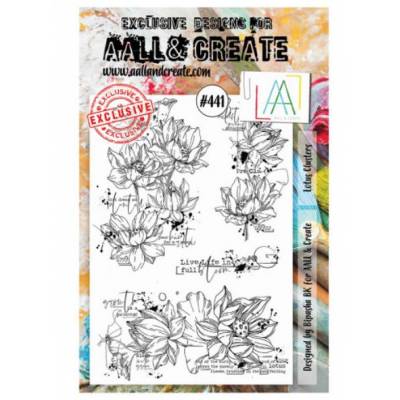 AALL & Create Stamp - 441 - Lotus