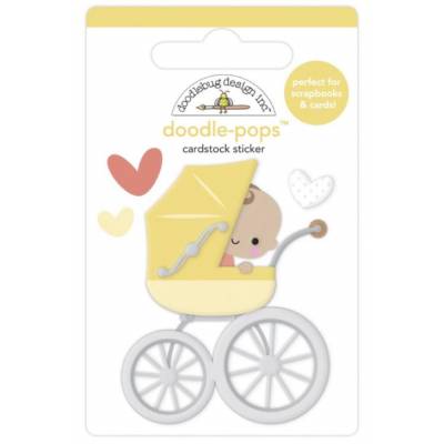 Stickers Relief- Doodlebug - Naissance - Landau