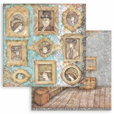 Pack papier 30.5 x 30.5 - Stamperia - Lady Vagabond