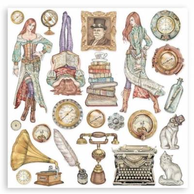 Pack papier 30.5 x 30.5 - Stamperia - Lady Vagabond
