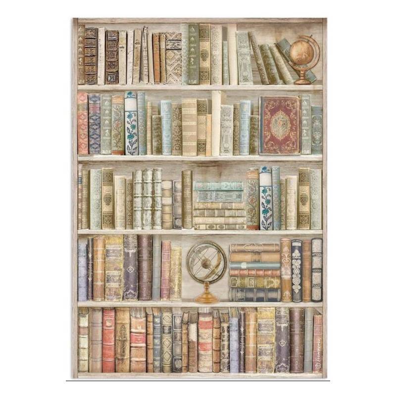 Papier de riz - Stamperia - Beaux livres