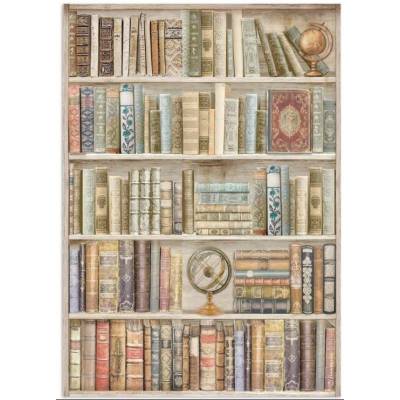 Papier de riz - Stamperia - Beaux livres