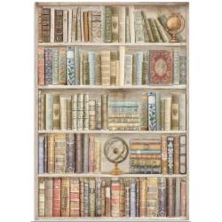 Papier de riz - Stamperia - Beaux livres