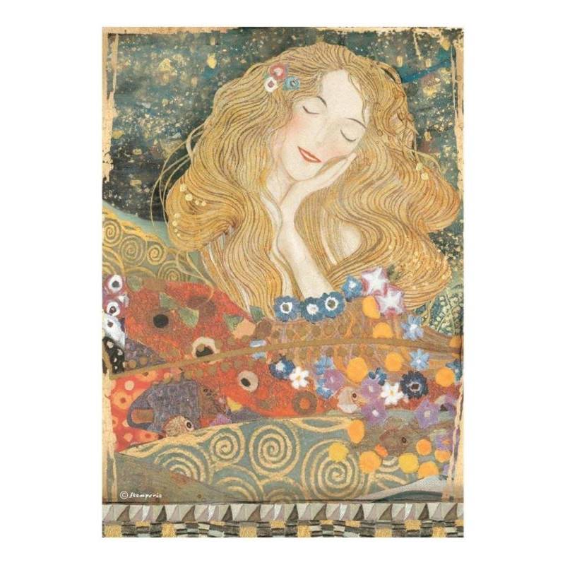 Papier de riz - Stamperia - Klimt - Beethoven Frieze