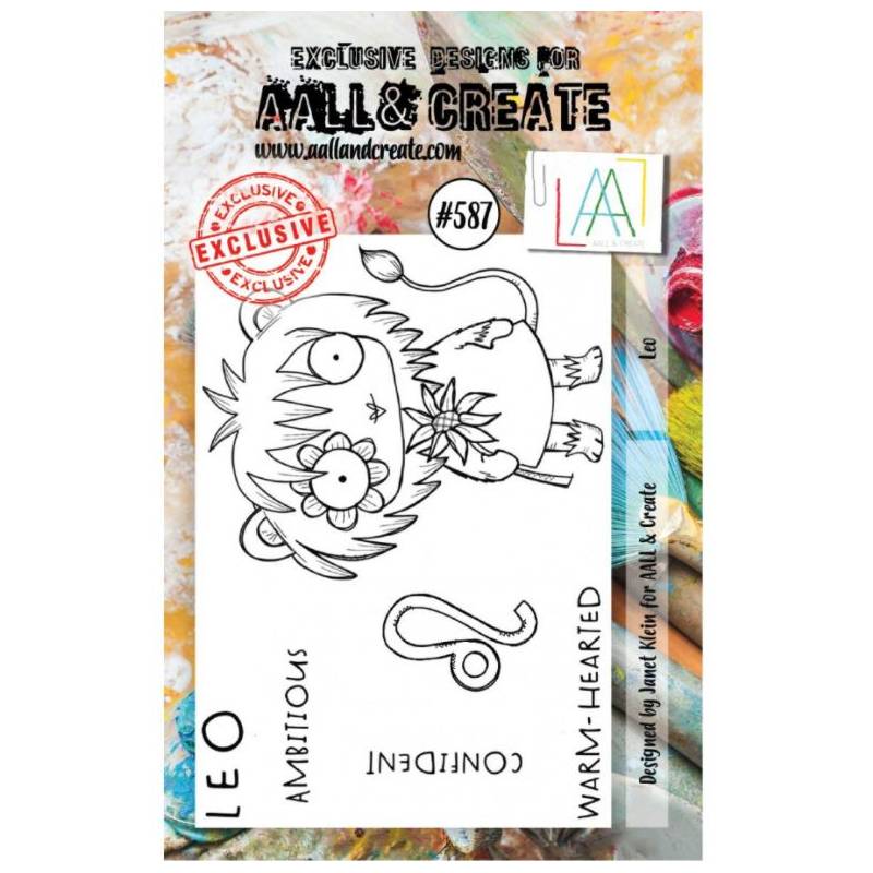 AALL & Create Stamp - Horoscope - Lion