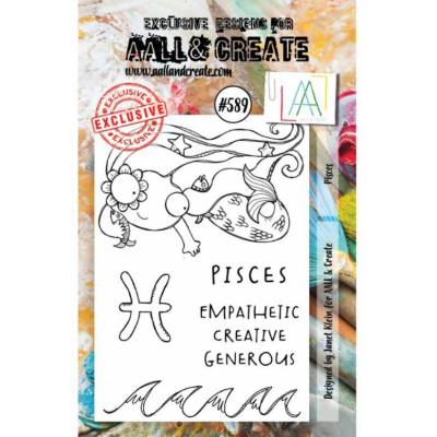 AALL & Create Stamp - Horoscope - Poisson