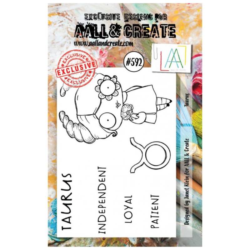 AALL & Create Stamp - Horoscope - Taureau