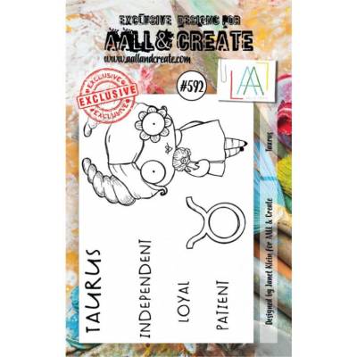 AALL & Create Stamp - Horoscope - Taureau