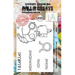 AALL & Create Stamp - Horoscope - Taureau