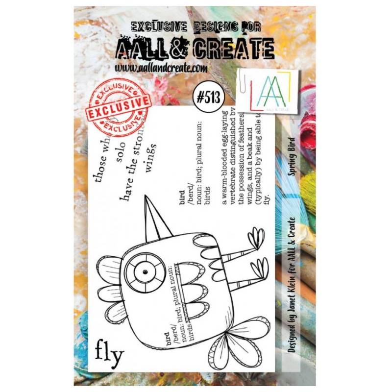 AALL & Create Stamp - Oiseau