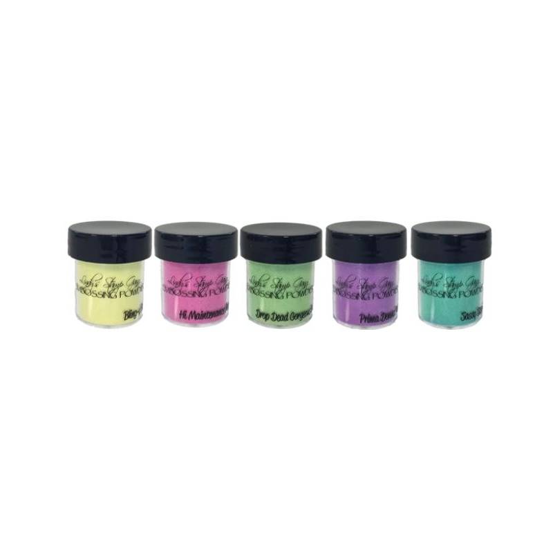 Lindy's Gang - Embossing Powder Set - Drop Dead Diva