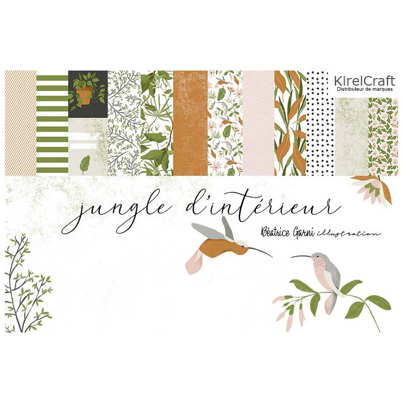 Pack 30x30 - Béatrice Garni - Jungle d'intérieur